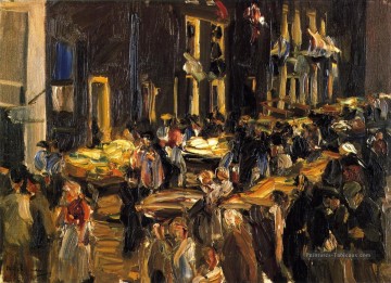 Quartier juif à Amsterdam Max Liebermann Max Liebermann impressionnisme allemand Peinture à l'huile